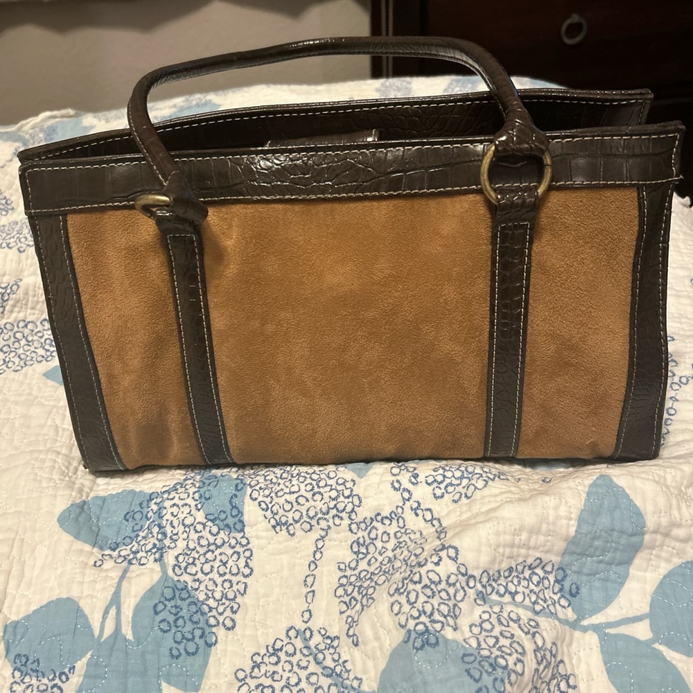 Brown and Black shoulder bag purse